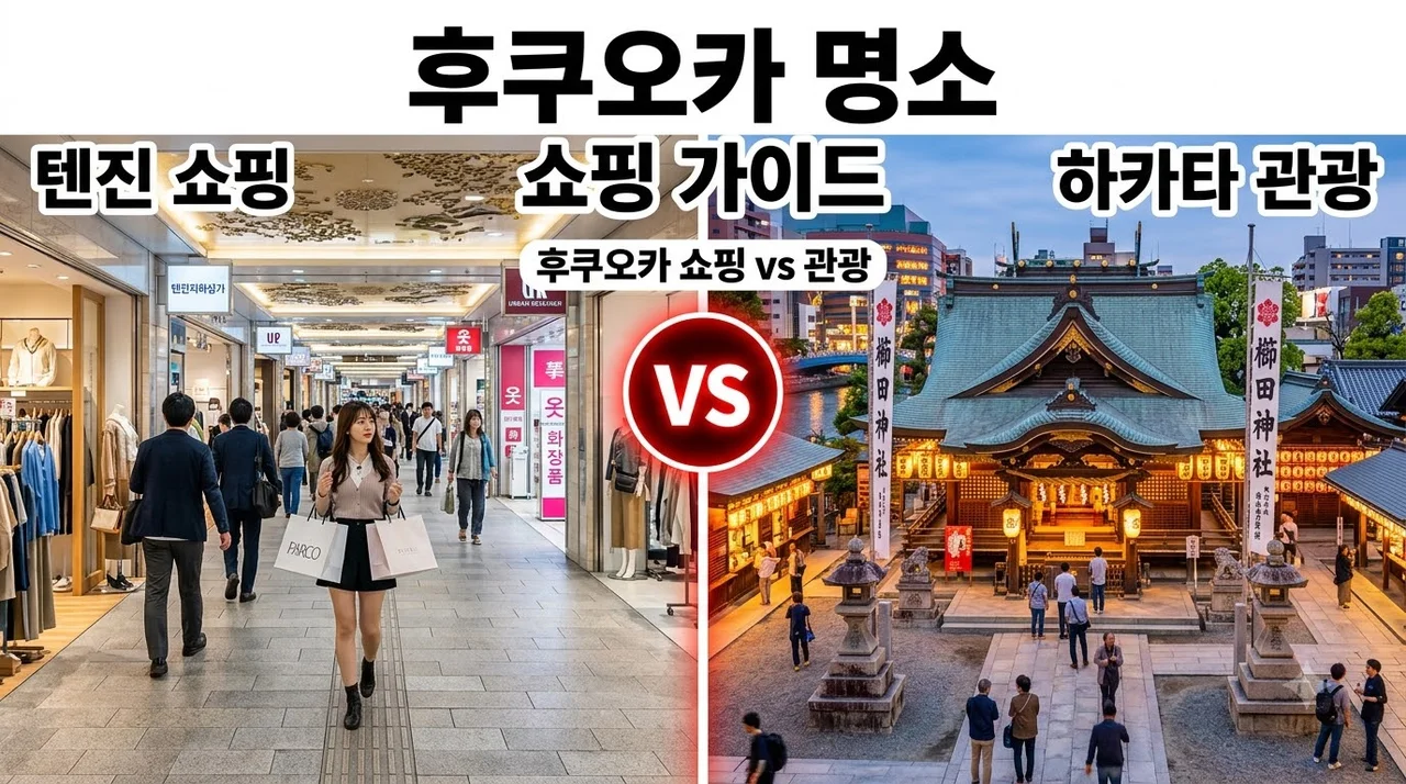 후쿠오카 가볼만한곳 및 쇼핑 코스 총정리 (2026 최신)