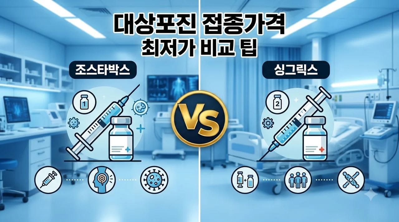 대상포진 예방접종 가격 비교 및 최저가 병원 찾는 방법 총정리