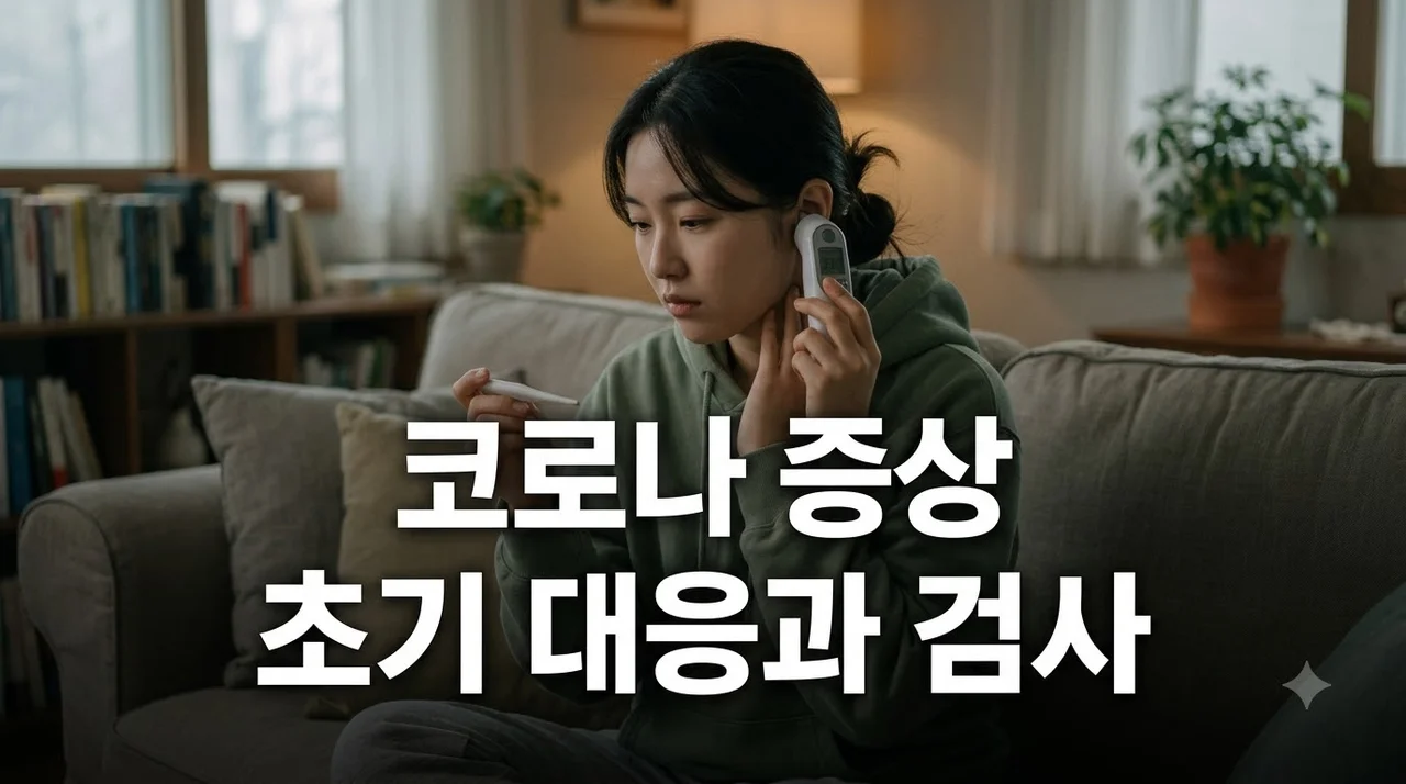 코로나 증상 순서와 초기 대응법 감기 독감 차이점 완벽정리