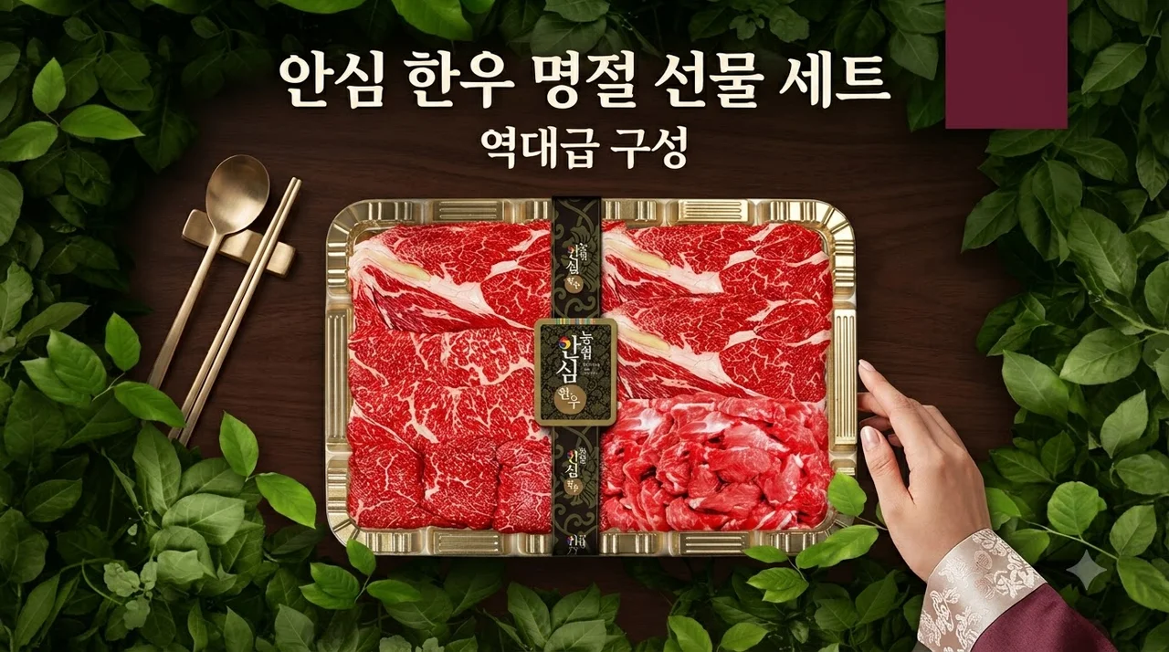 농협 안심 한우 선물 세트 1등급 소고기, 명절 선물 고민 끝내는 역대급 구성
