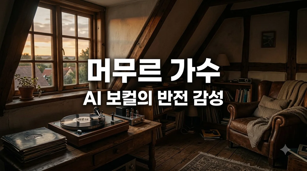 머무르 가수 정체와 꿈꾸던 어른이 되었나요? AI 보컬의 반전 매력